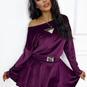 Komplet Chloe spódnico-spodenki z bluzką 2 kolory