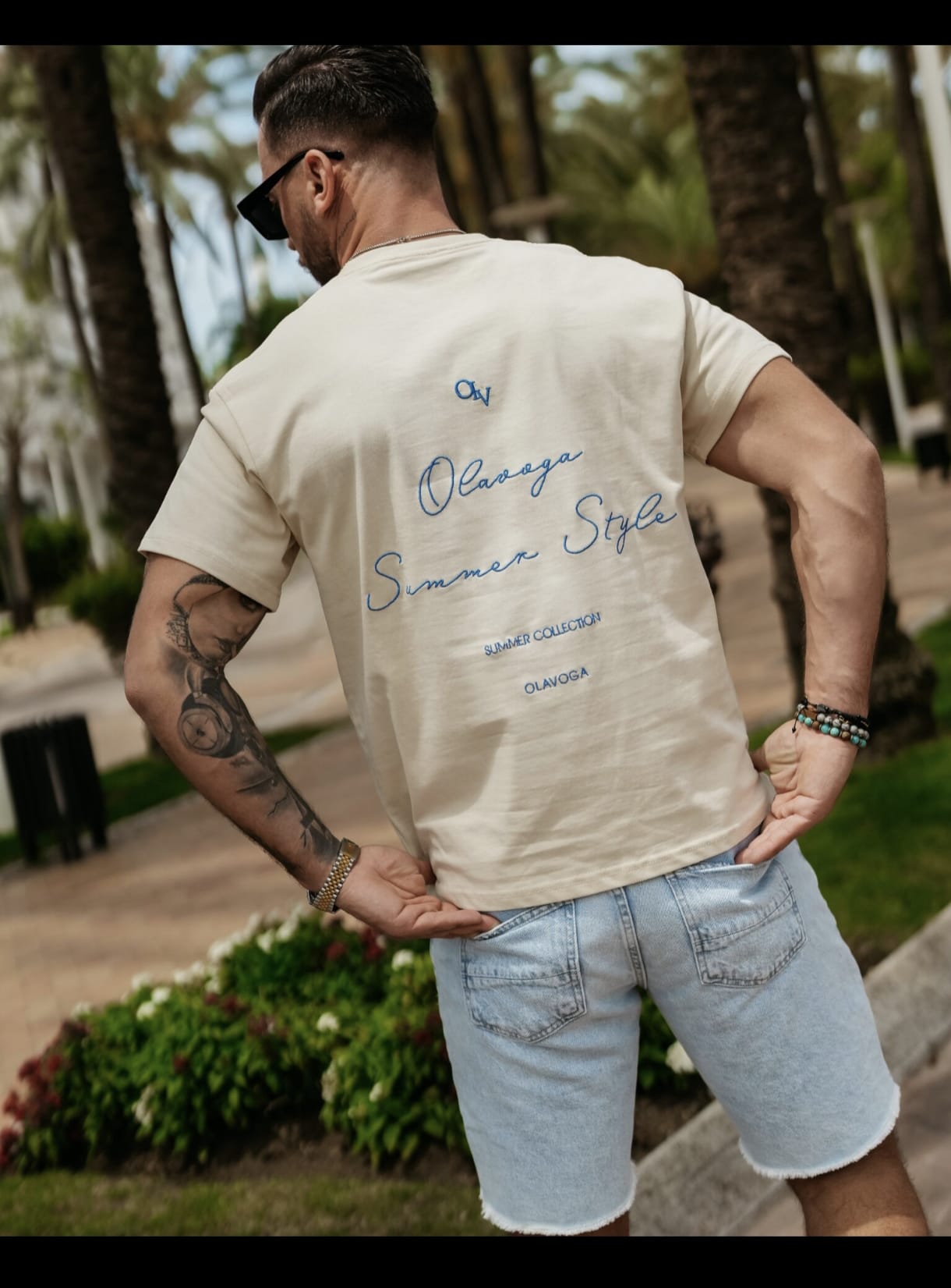 Koszulka Męska Blue Harmony - obrazek 2