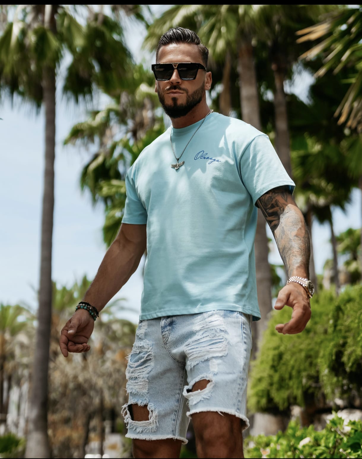 Koszulka Męska Blue Harmony