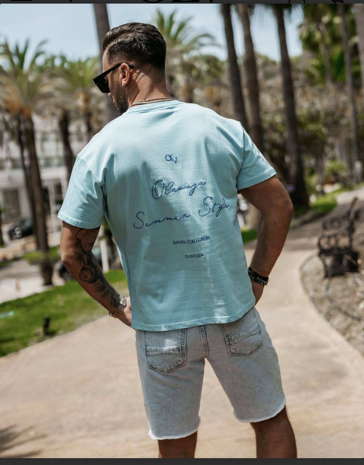 Koszulka Męska Blue Harmony - obrazek 6